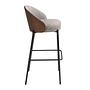 Bar stool fabric grey 5
