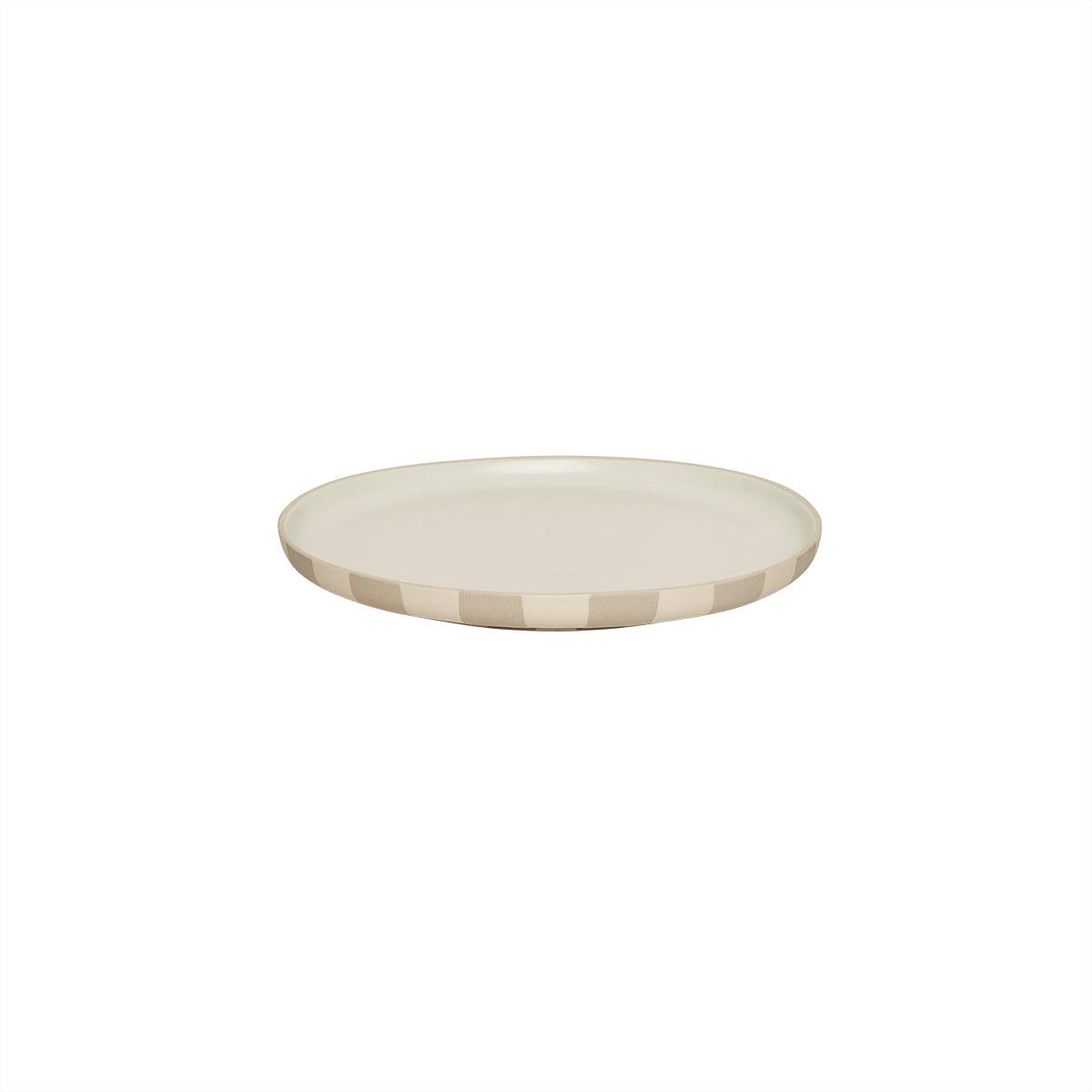 Toppu Lunch Plate Ceramic Cream 1
