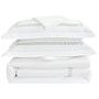 Bed linen set 6-Piece Cotton White 140x200cm 3