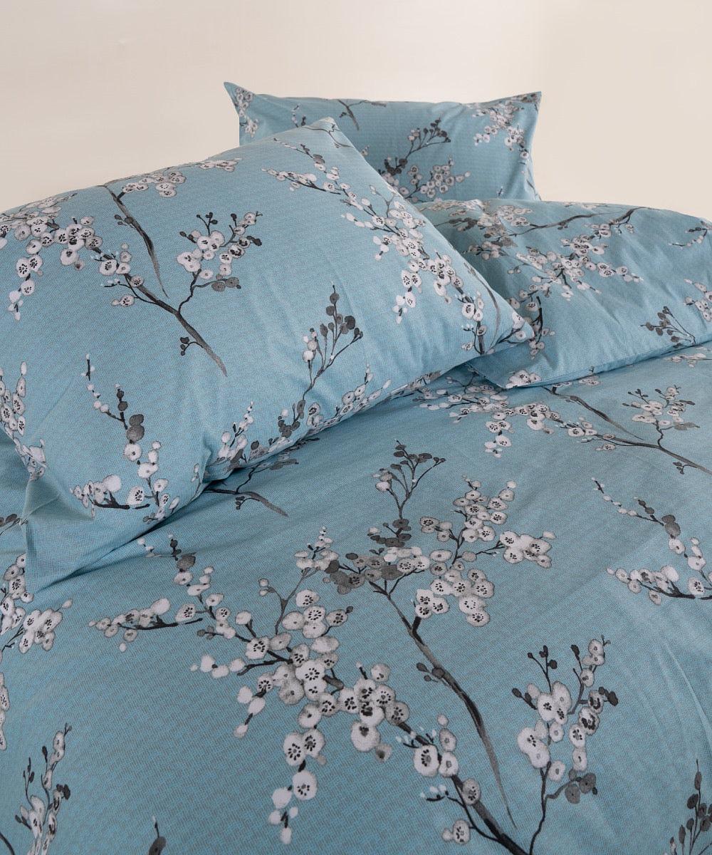Bed linen set 3-piece 100% Cotton Ranforce 220x240cm 2