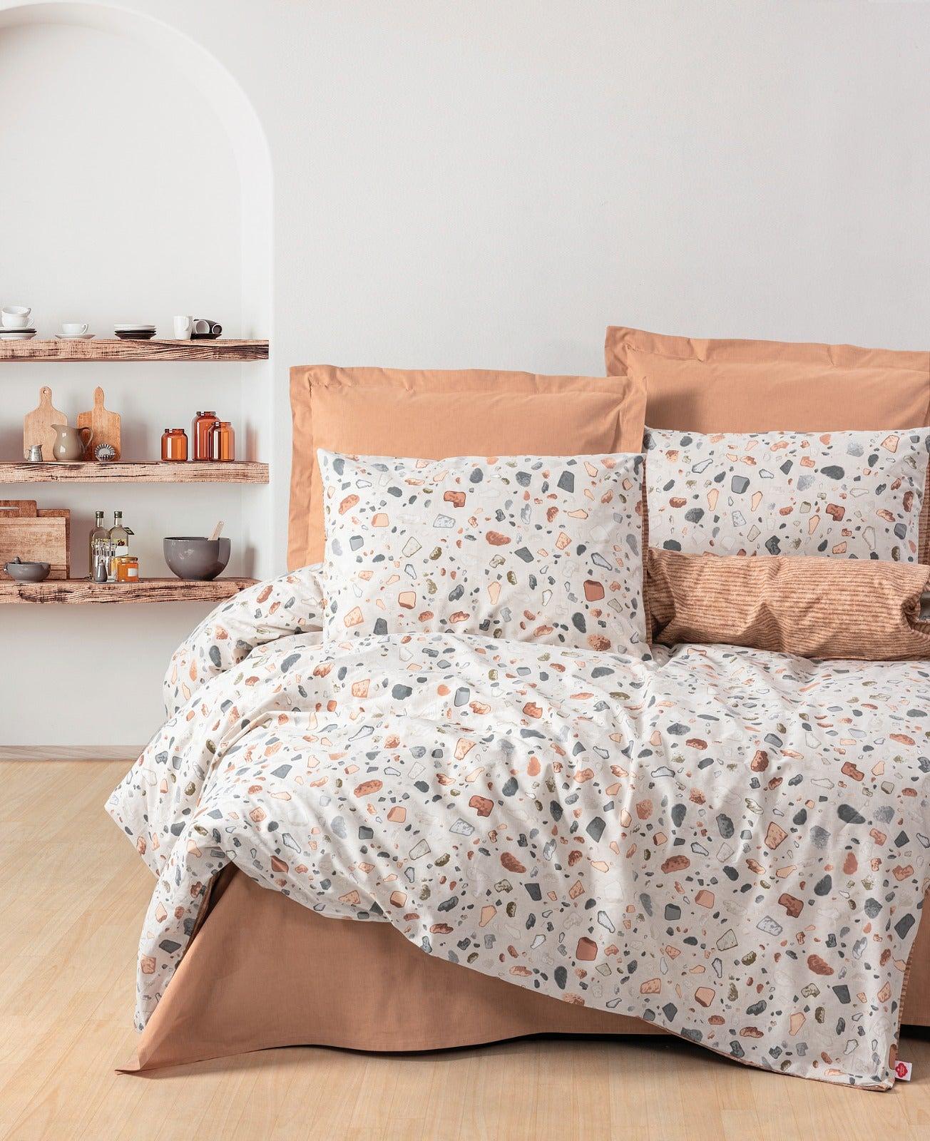 Bedding set 6-piece. 100% Premium Cotton 220x240cm 0