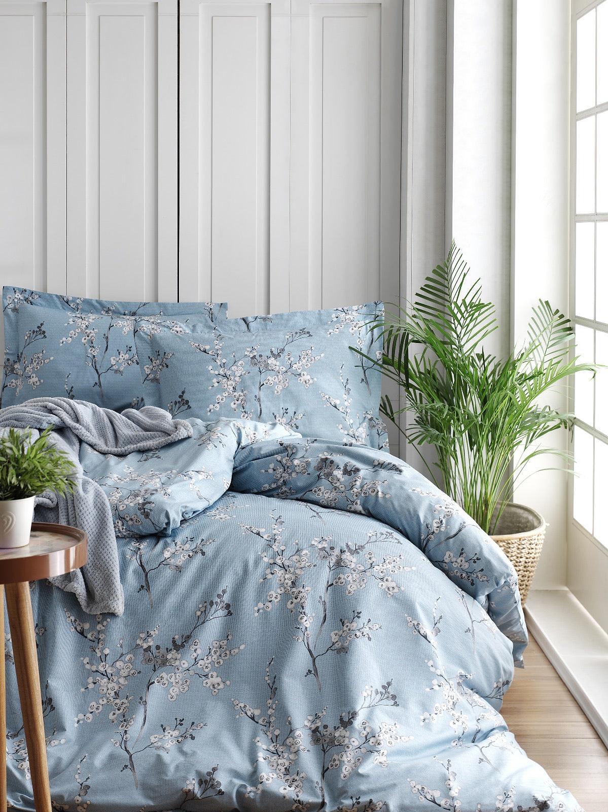 Bed linen set 3-piece. 100% Premium-cotton 140x200cm 3