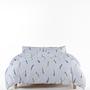 Bedding set 2-piece. 100% cotton sateen White 140x200cm 3