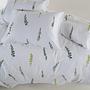 Bedding set 2-piece. 100% cotton sateen White 140x200cm 1