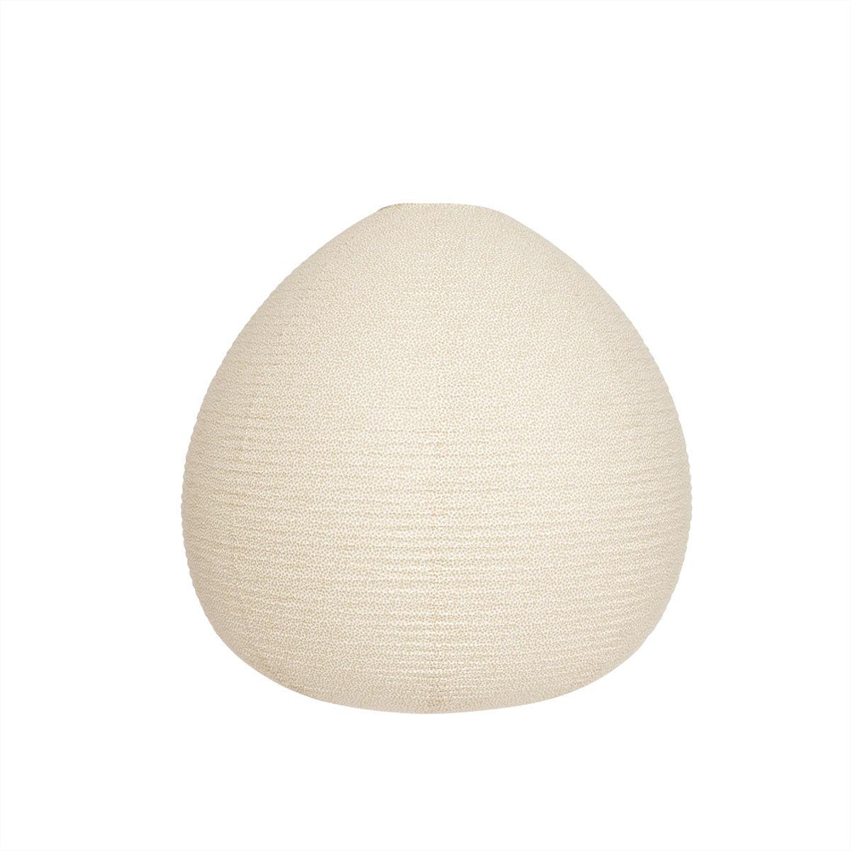 Kojo Lampshade Large Paper Steel Cream 1