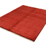 Gabbeh Teppich Wolle Rot 3