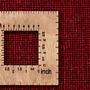 Gabbeh Teppich Wolle Rot 6