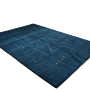 Gabbeh Teppich Wolle Blau 2