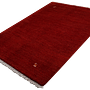 Gabbeh Teppich Wolle Rot 3