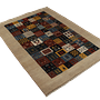 Gabbeh rug wool multicolored 3