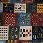 Gabbeh rug wool multicolored 6