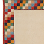 Rizbaf Gabbeh Carpet Wool Beige 1