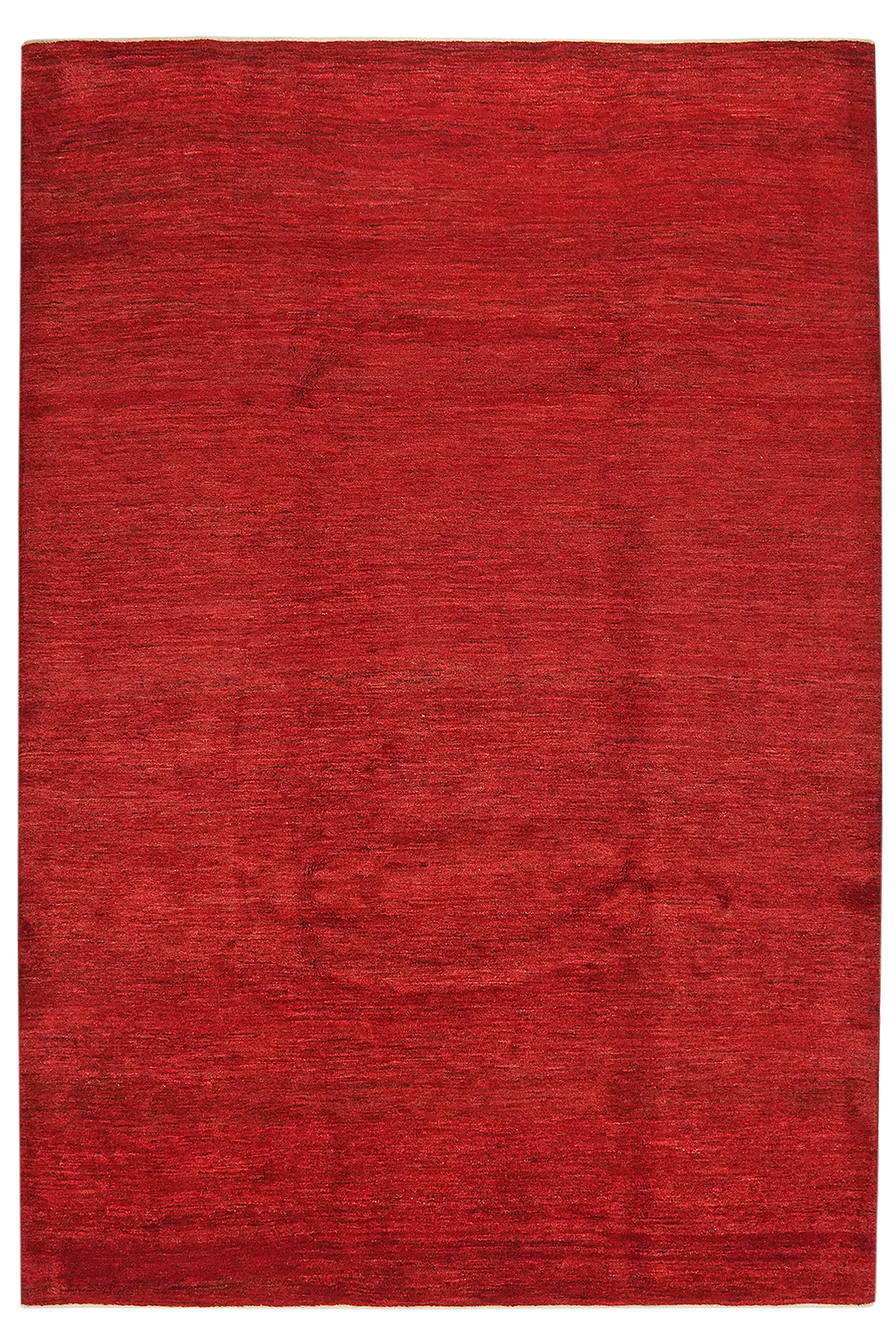Rizbaf Gabbeh Teppich Wolle Rot 0