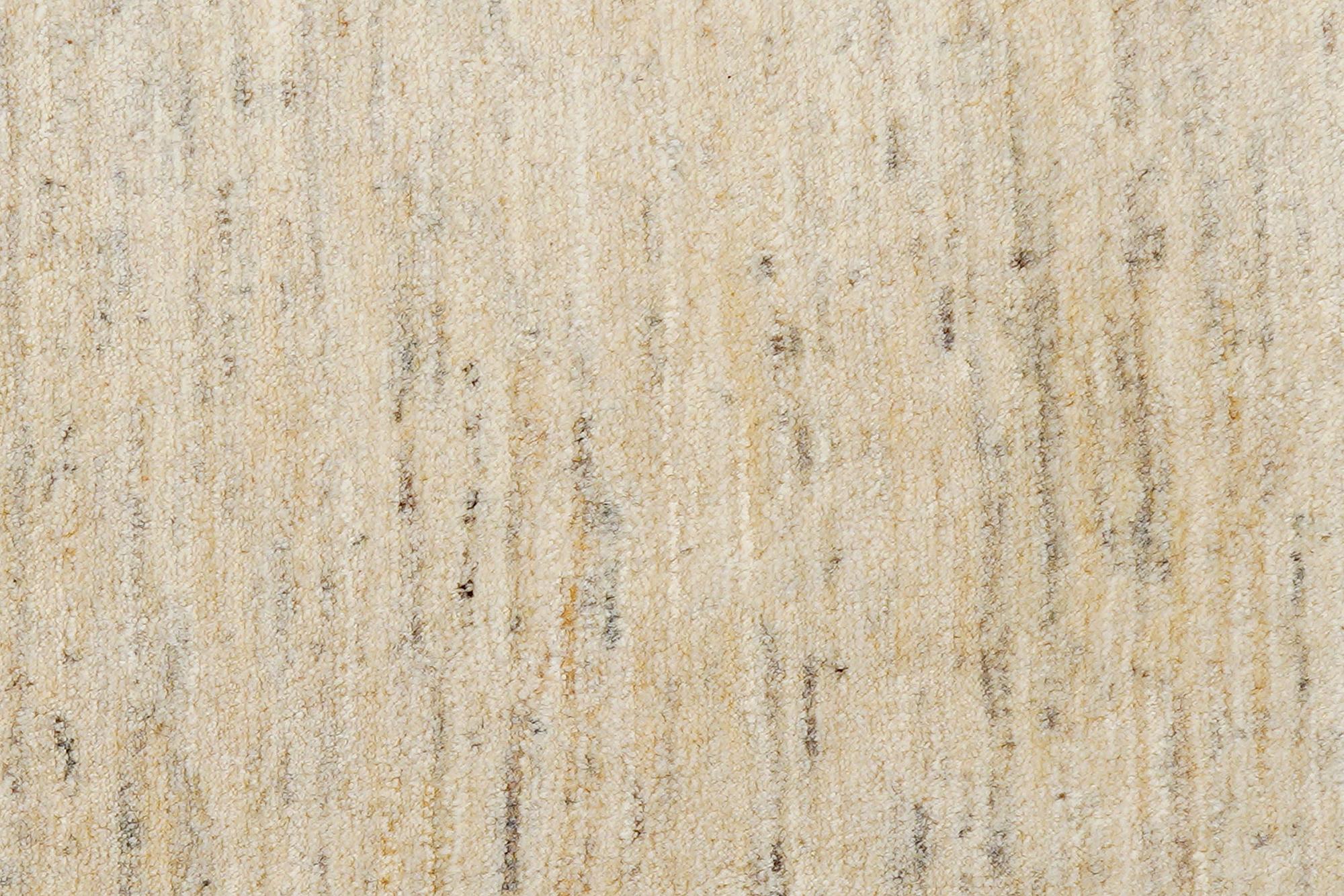 Gabbeh Teppich Wolle Beige 4