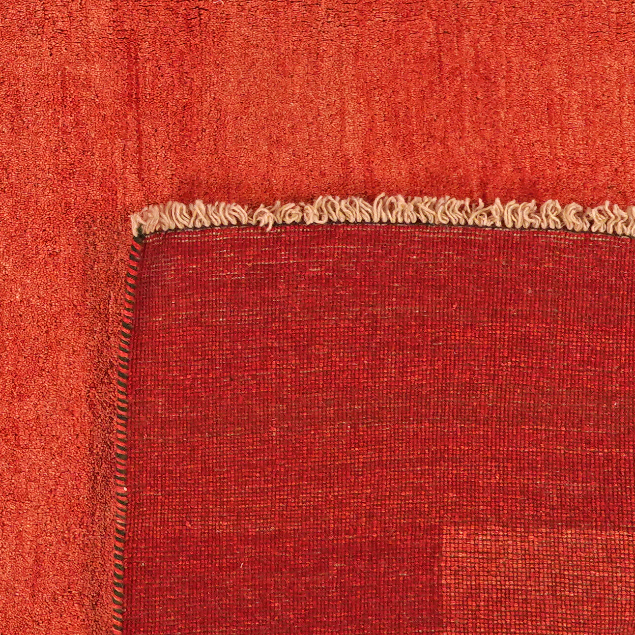 Gabbeh Teppich Wolle Rot 4