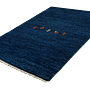 Gabbeh Teppich Wolle Blau 3
