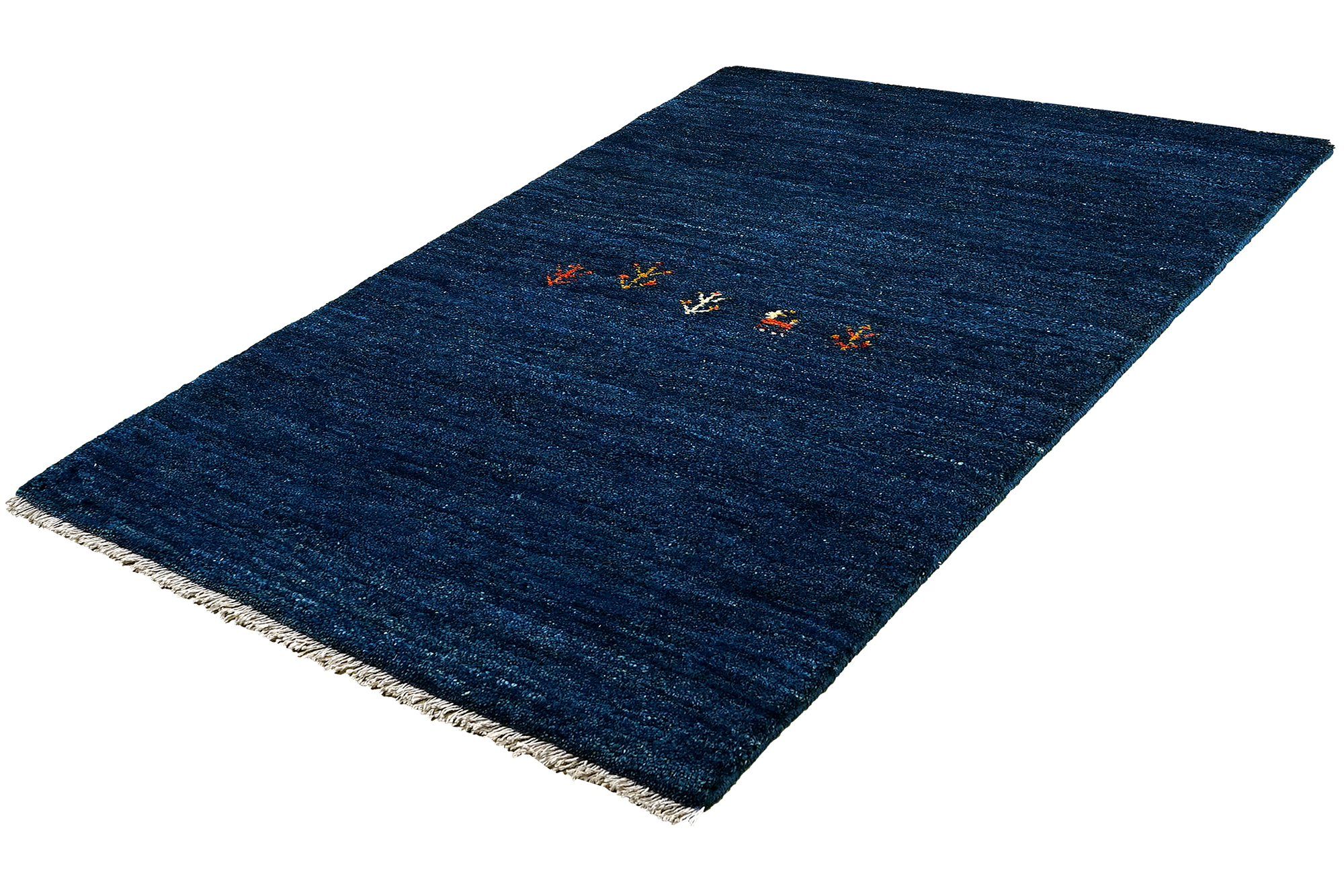 Gabbeh Rug Wool Blue 3