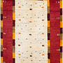Gabbeh Teppich Wolle Beige 0