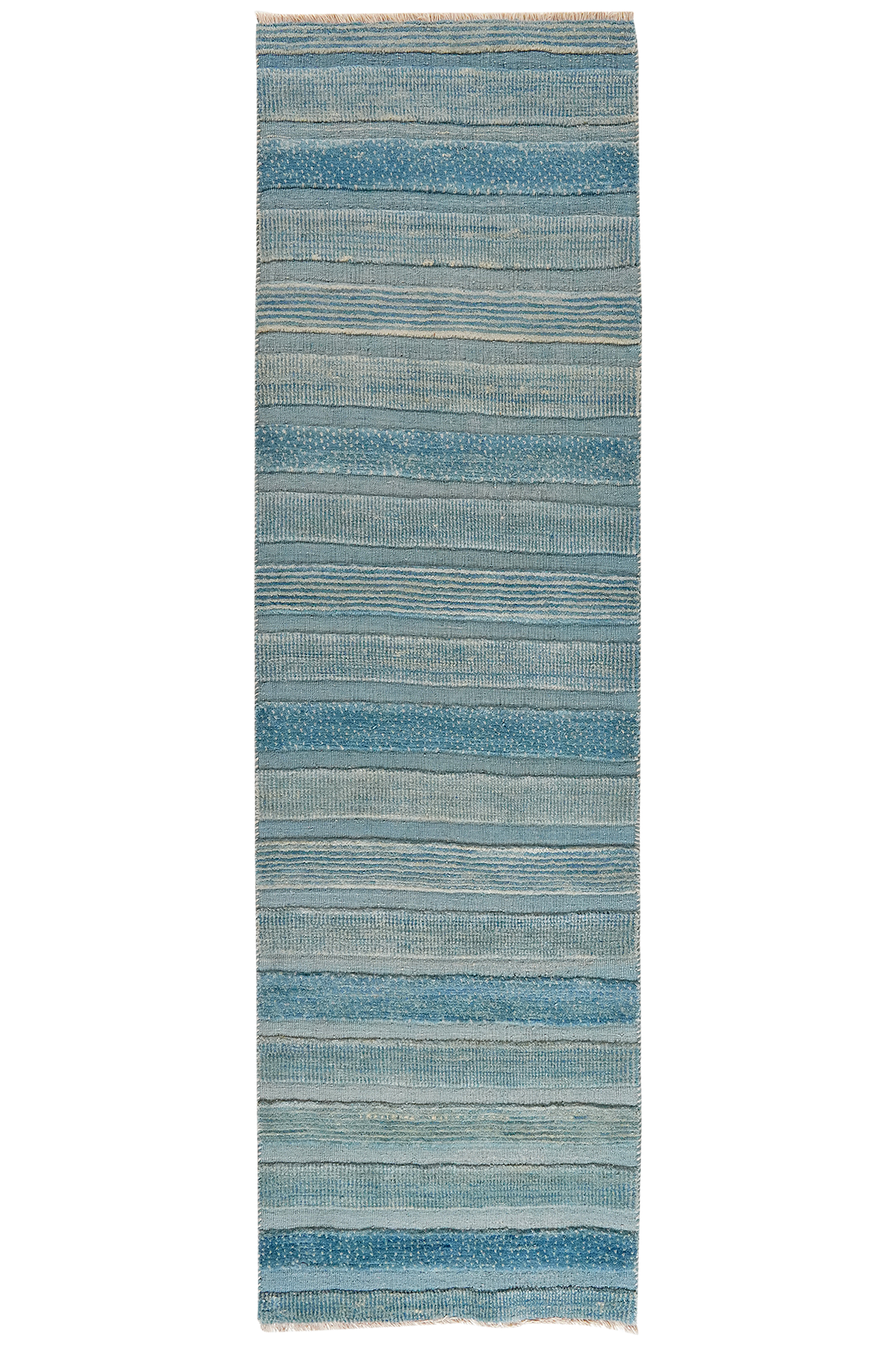 Kelim Gabbeh-Teppich Wolle Blau 0