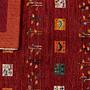 Rizbaf Gabbeh-Teppich Wolle Rot 5
