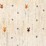 Gabbeh Teppich Wolle Beige 4