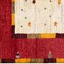 Gabbeh Teppich Wolle Beige 1
