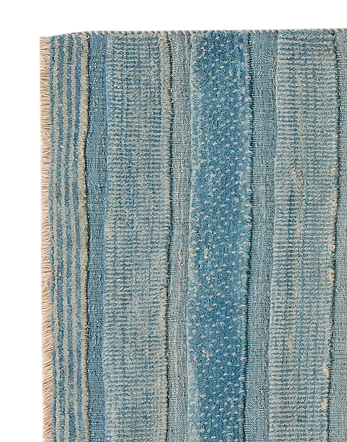 Kelim Gabbeh-Teppich Wolle Blau 1