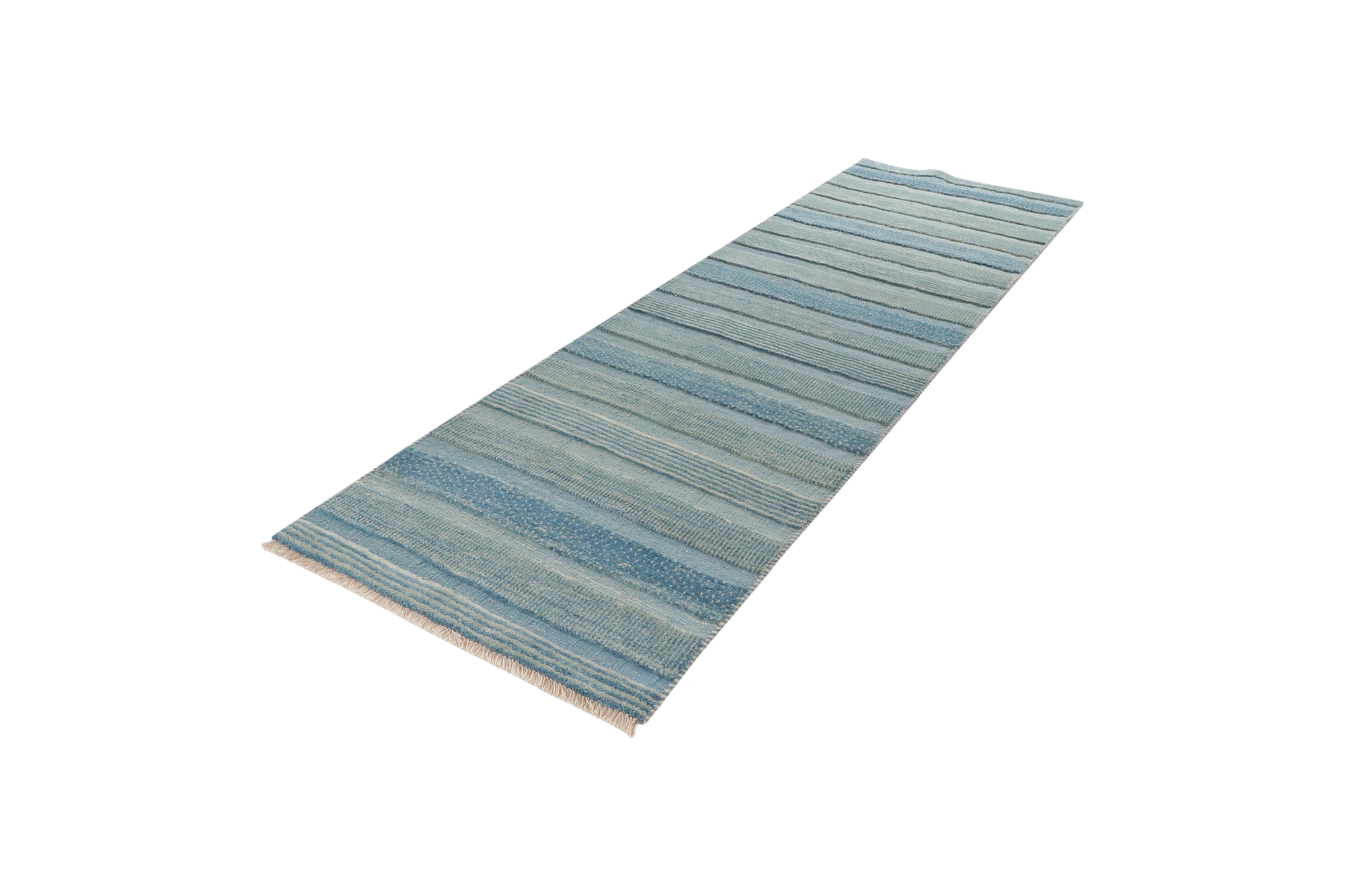 Kelim Gabbeh-Teppich Wolle Blau 3