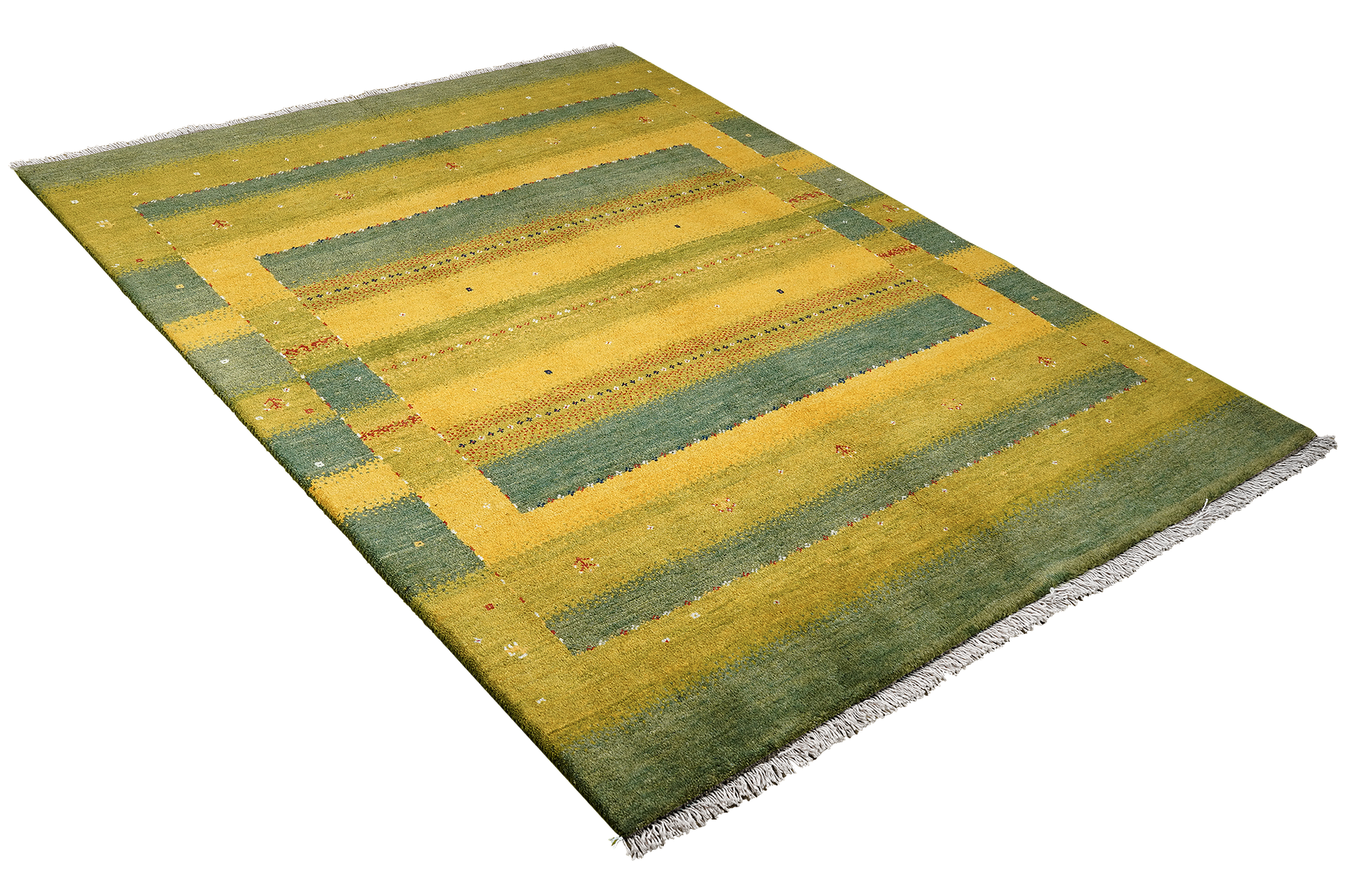 Rizbaf Gabbeh 199x155cm Multicolore 2