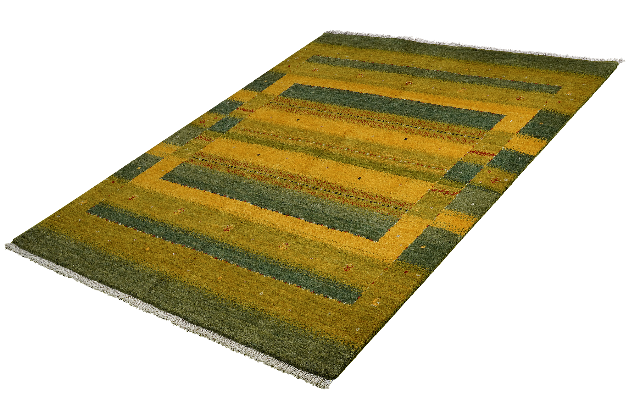 Rizbaf Gabbeh 199x155cm Multicolore 3