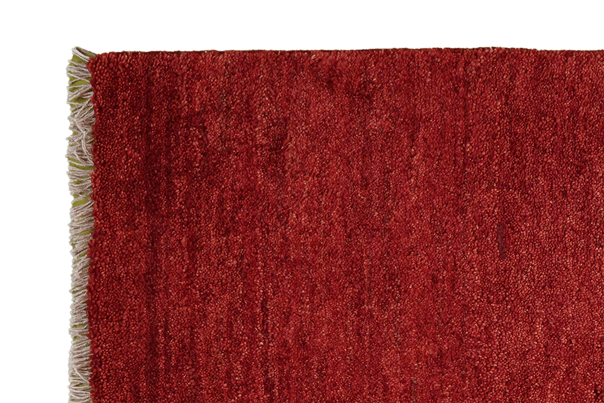 Gabbeh Teppich Wolle Rot 1