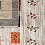 Rizbaf Gabbeh-Teppich Wolle Beige 5