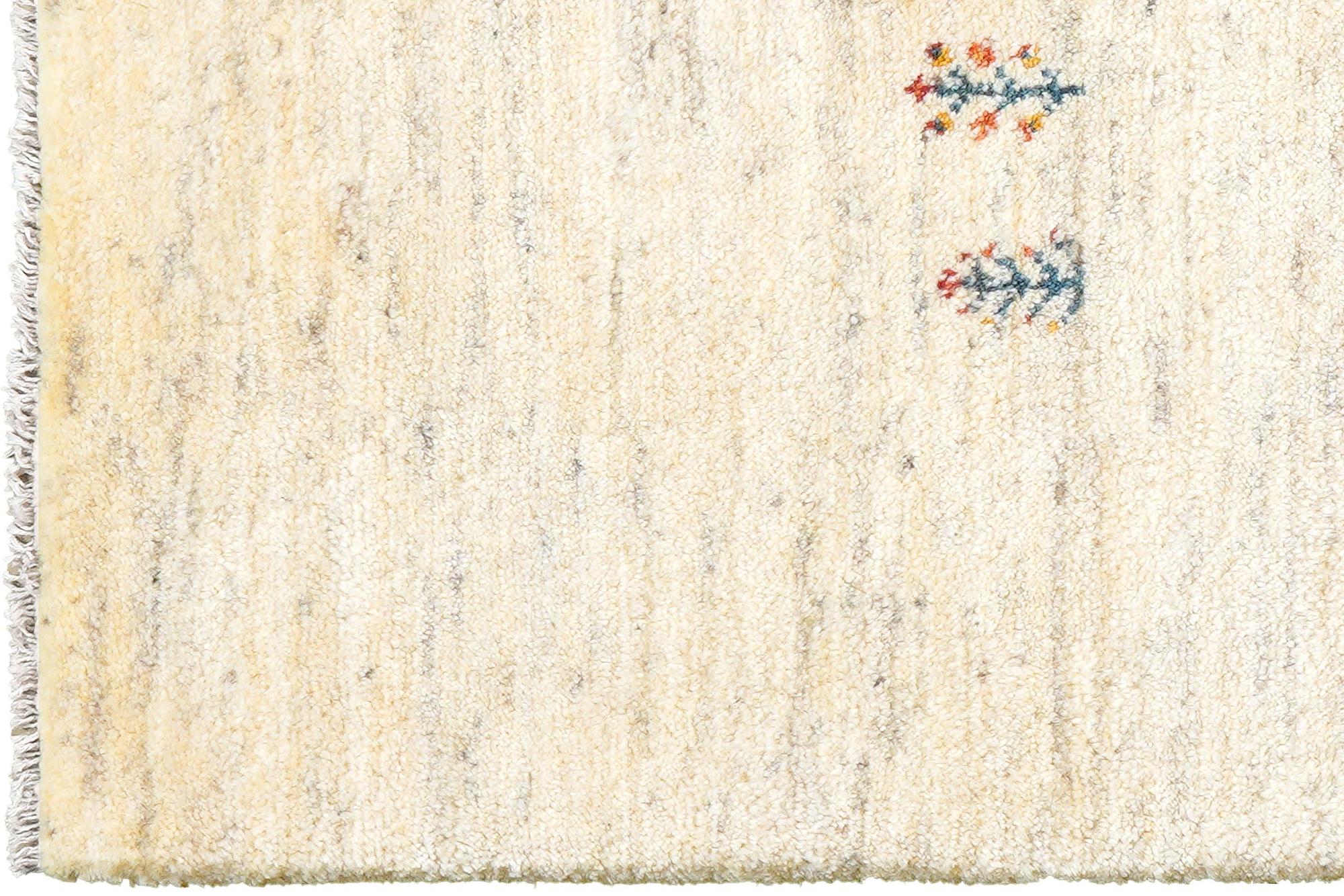 Rizbaf Gabbeh-Teppich Wolle Beige 1