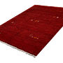 Rizbaf Gabbeh-Teppich Wolle Rot 3