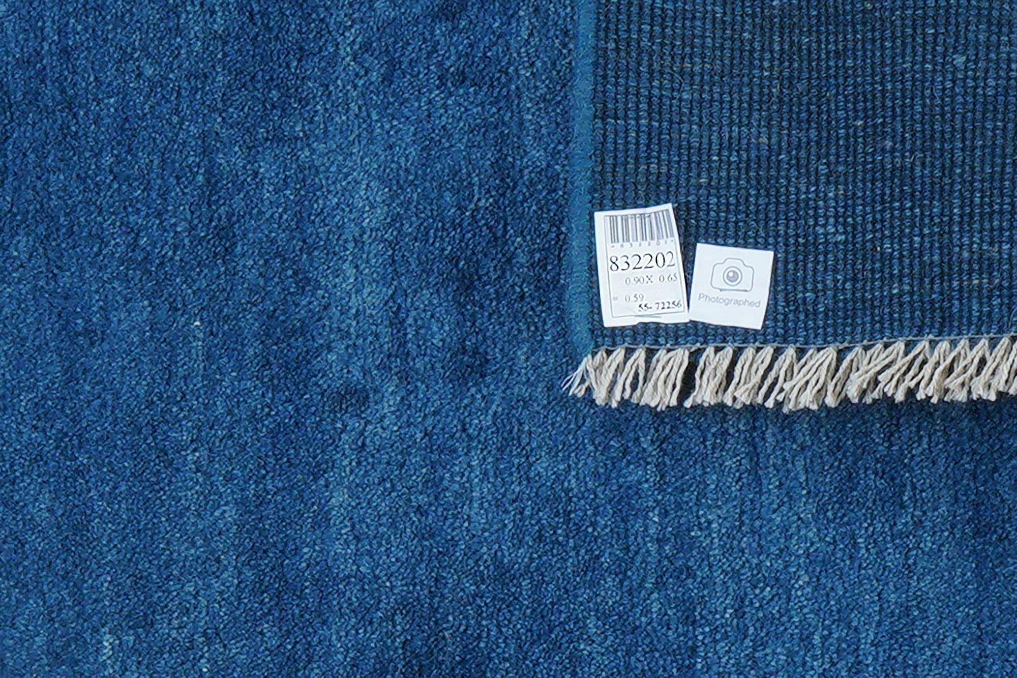 Rizbaf Gabbeh rug Wool Blue 4