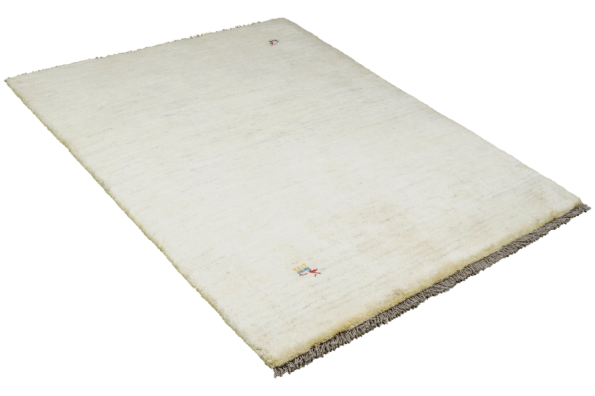 Rizbaf Gabbeh-Teppich Wolle Beige 2