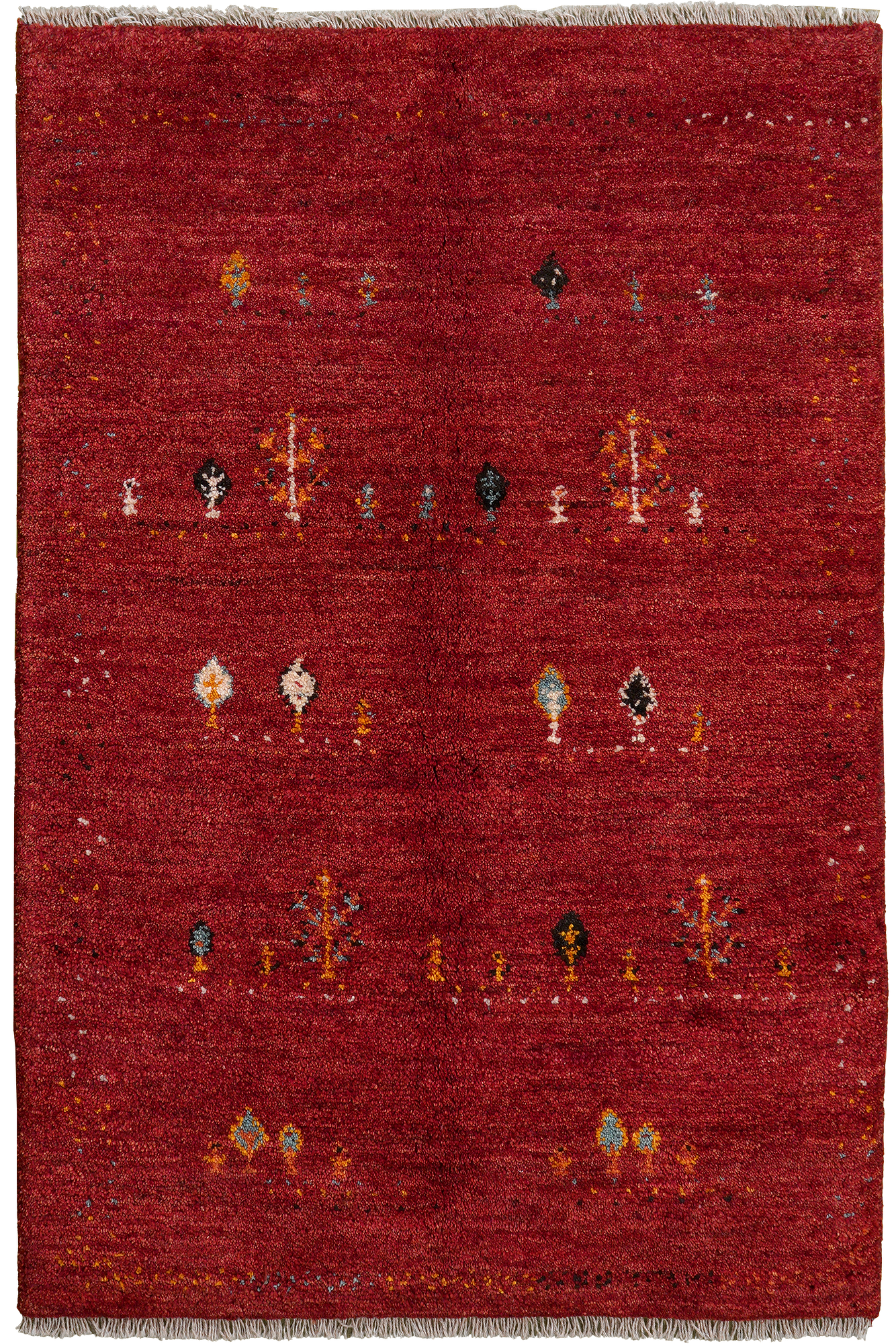 Tappeto Gabbeh Rizbaf Lana Multicolore 0