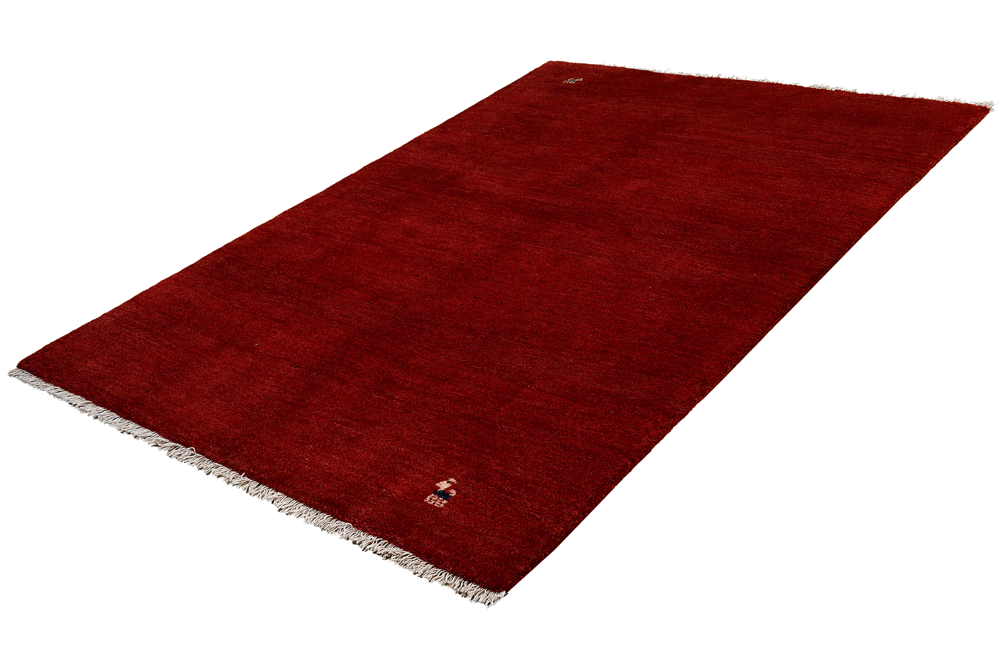 Rizbaf Gabbeh-Teppich Wolle Rot 3