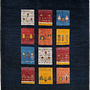 Rizbaf Gabbeh rug Wool Blue 0