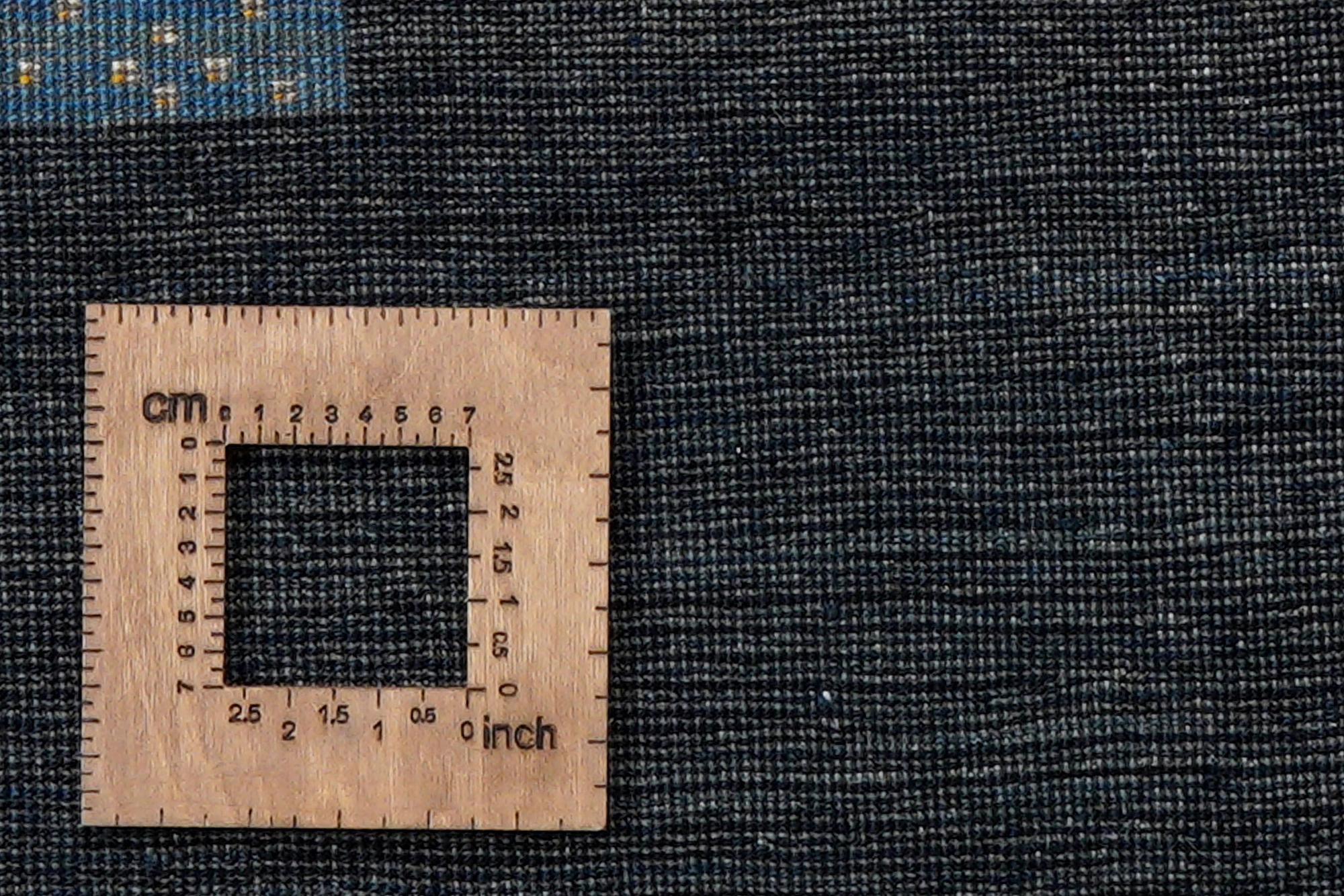 Rizbaf Gabbeh rug Wool Blue 6