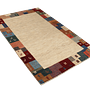 Rizbaf Gabbeh-Teppich Wolle Beige 2
