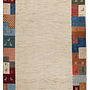 Rizbaf Gabbeh-Teppich Wolle Beige 0
