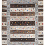 Rizbaf Gabbeh Carpet Wool Multicolor 0
