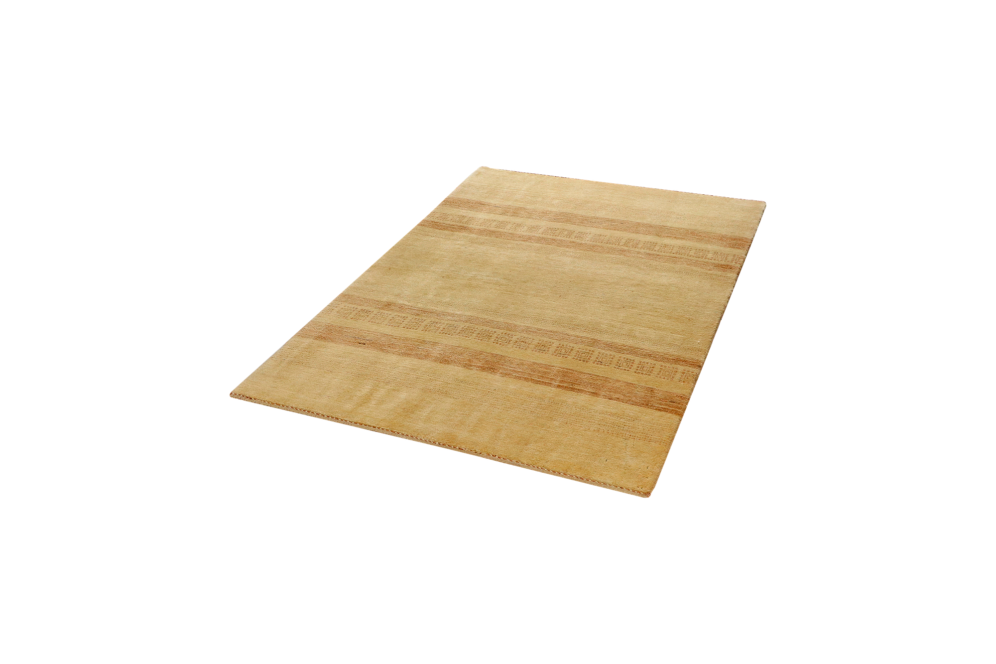 Rizbaf Gabbeh-Teppich Wolle Beige 2