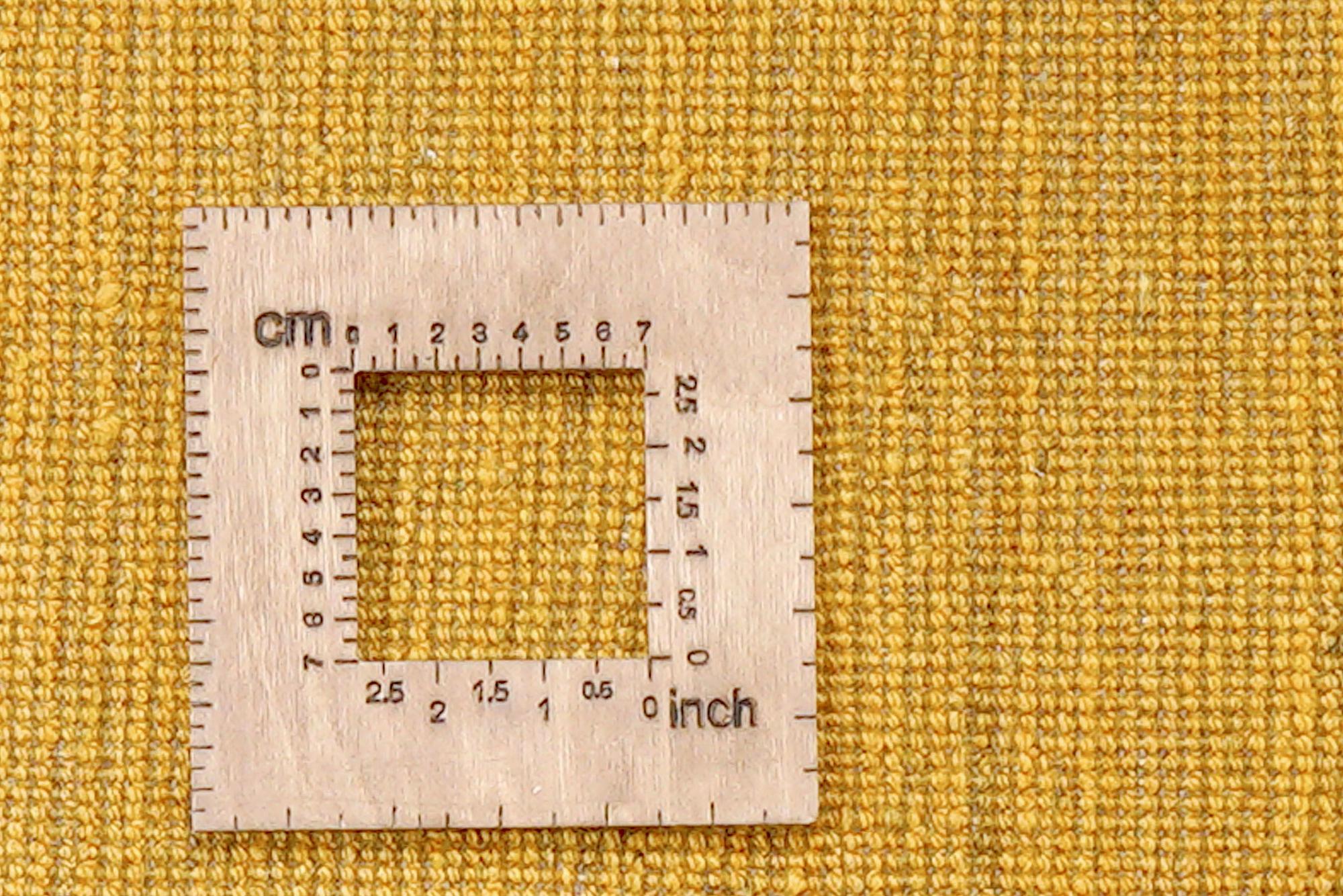 Rizbaf Gabbeh rug Wool Yellow 6
