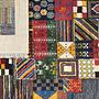 Tappeto Gabbeh Rizbaf Lana Multicolore 5