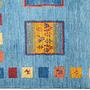 Rizbaf Gabbeh-Teppich Wolle Blau 1