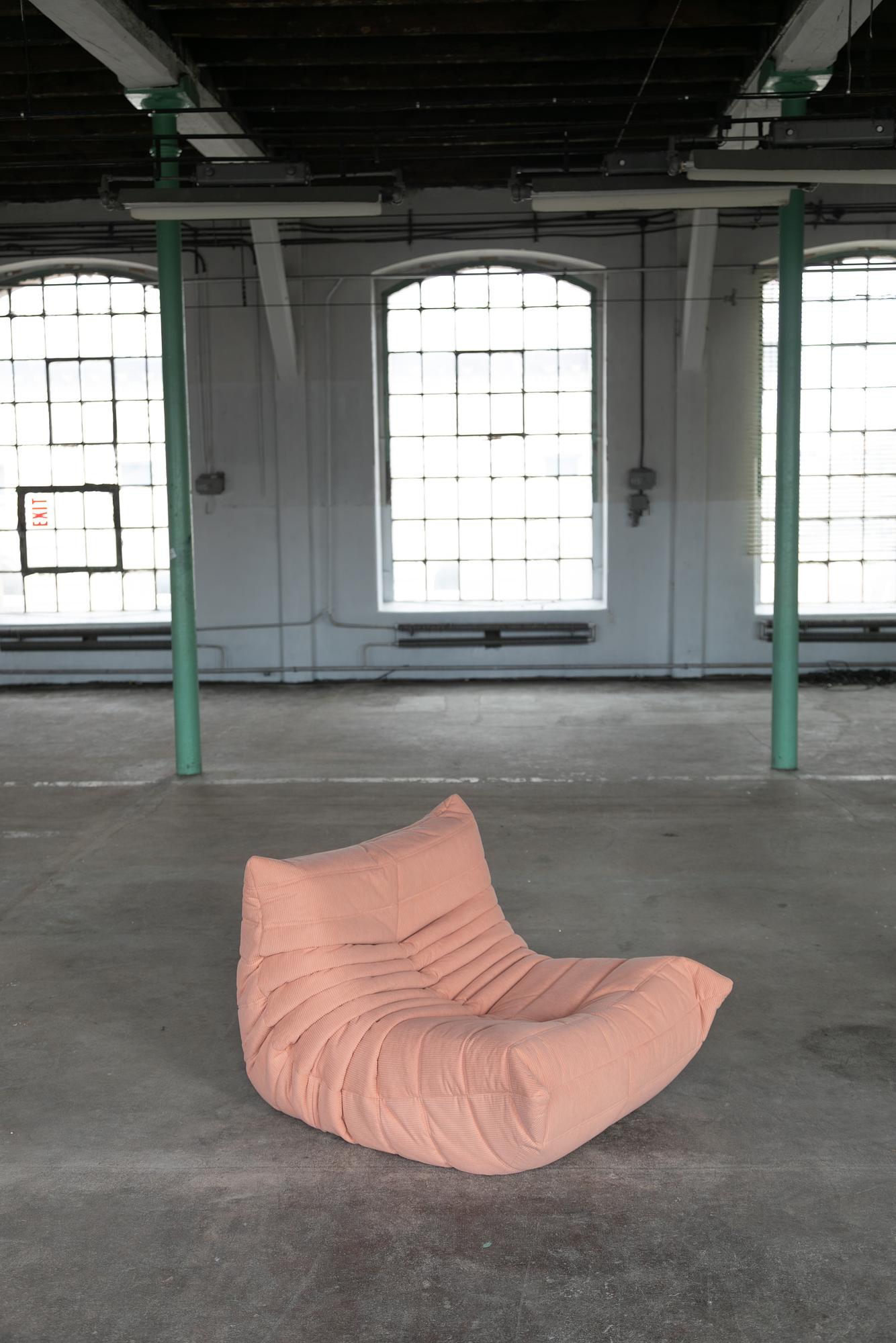Togo Sessel Cord Rosa 5