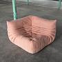 Togo Corner Sofa Cord Pink 3