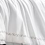Bed linen set Cotton White 220x240 cm 2